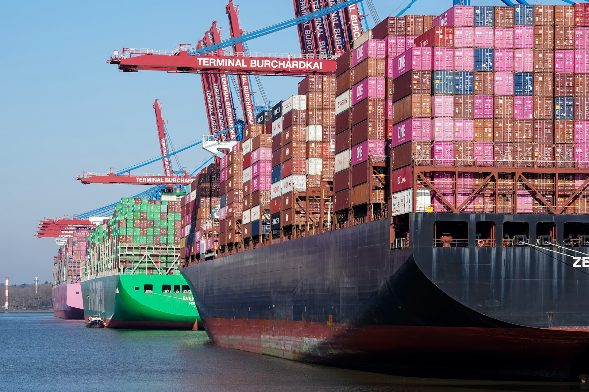 Commercial port representing Plextain supply operations